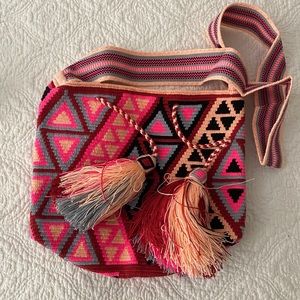 New crossbody mochila handmade in Colombia.